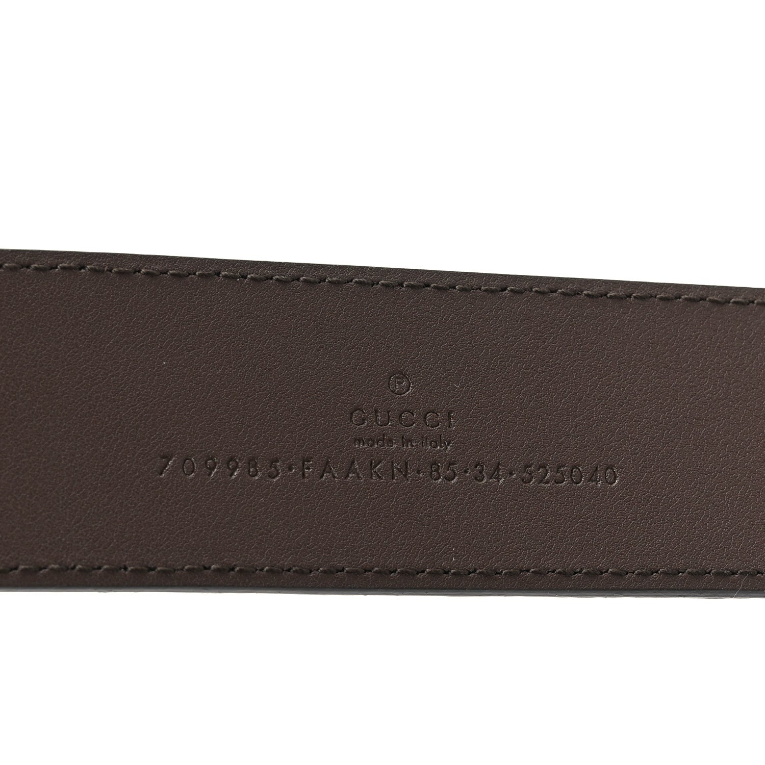 Gucci GG Supreme Monogram Stripe Double G 40mm Belt 85 34 Multicolor 4 of 6