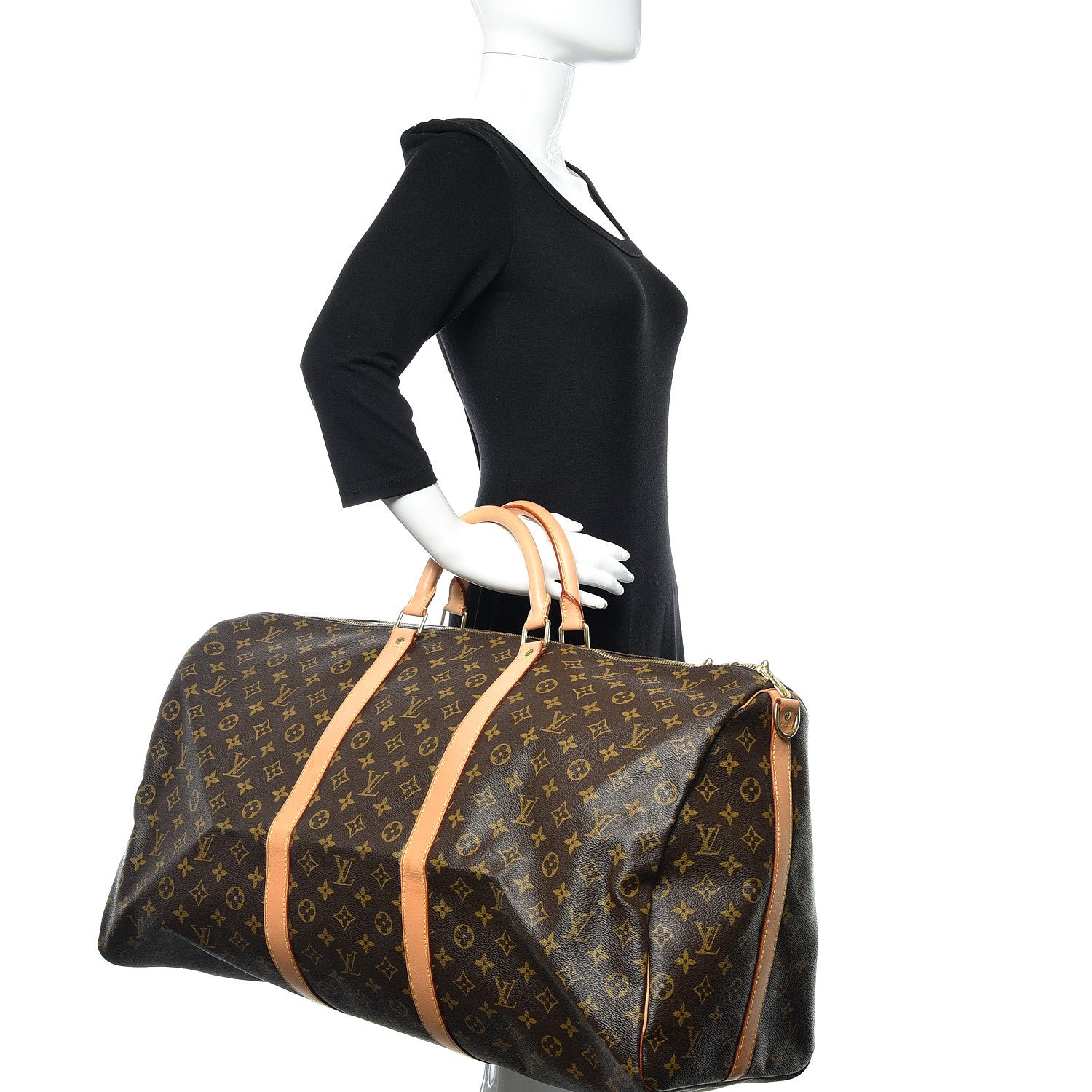 Louis Vuitton Monogram Keepall Bandouliere 60 2 of 14