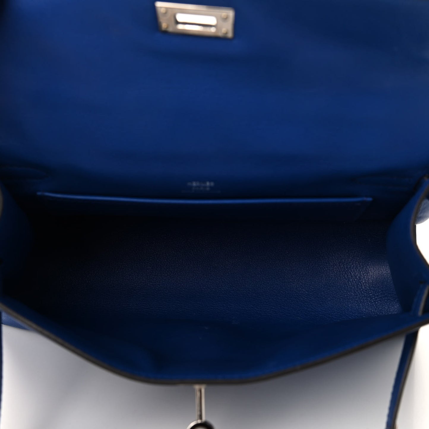 Swift Kelly Pochette Clutch Bleu Saphir