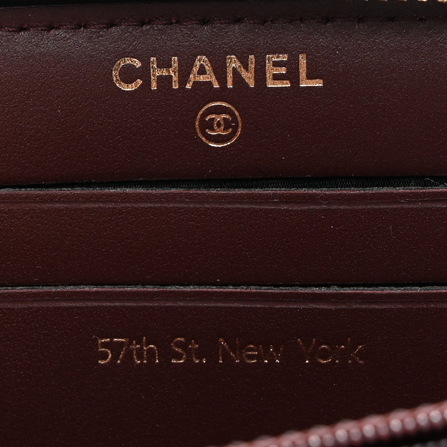 Aged Calfskin Quilted Small New York Charms 2.55 Reissue Zip Around Wallet Black