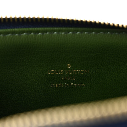 Louis Vuitton Lambskin Embossed Monogram Coussin PM Blue Green 6 of 11