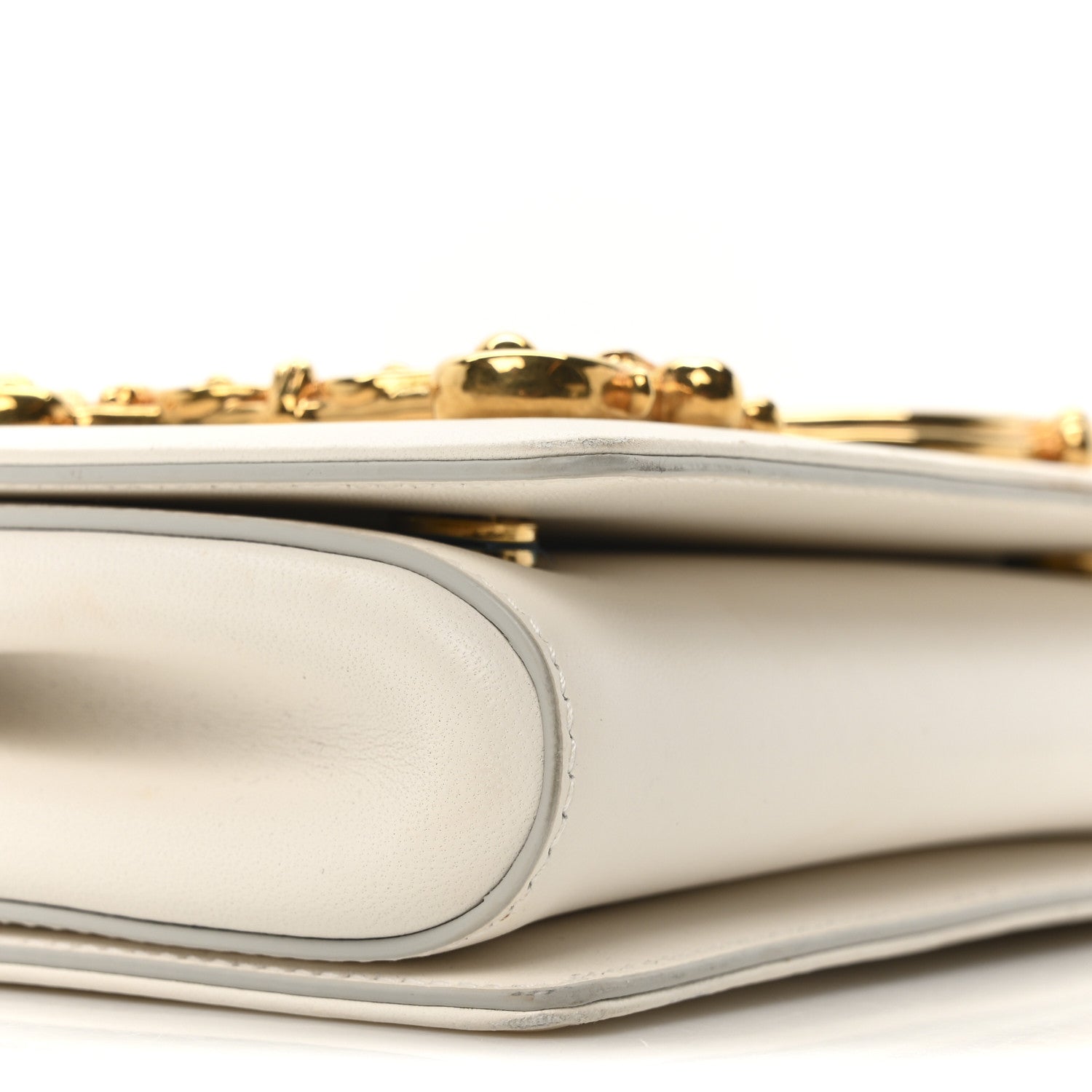 Dolce & Gabbana Calfskin DG Girls Phone Shoulder Bag White 8 of 9