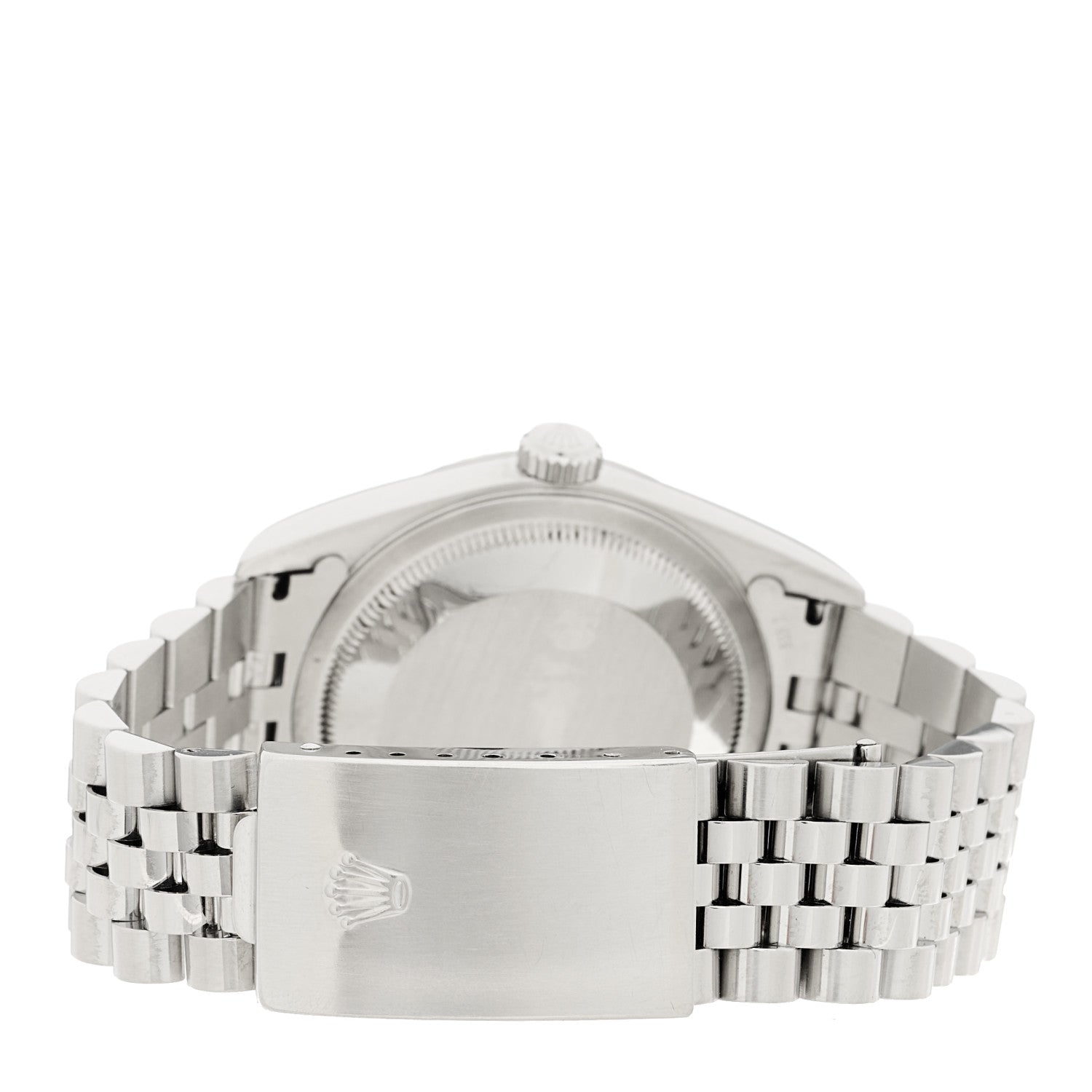Rolex Stainless Steel 18K White Gold 36mm Oyster Perpetual Datejust Watch Silver 16234 3 of 4