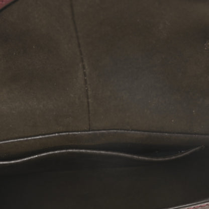 Fendi Vitello Brenta Cher Small Fendi C'mon Bordeaux 5 of 10