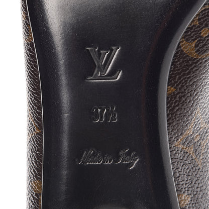 Louis Vuitton Patent Monogram Fetish Ballerina Flats 37.5 6 of 8
