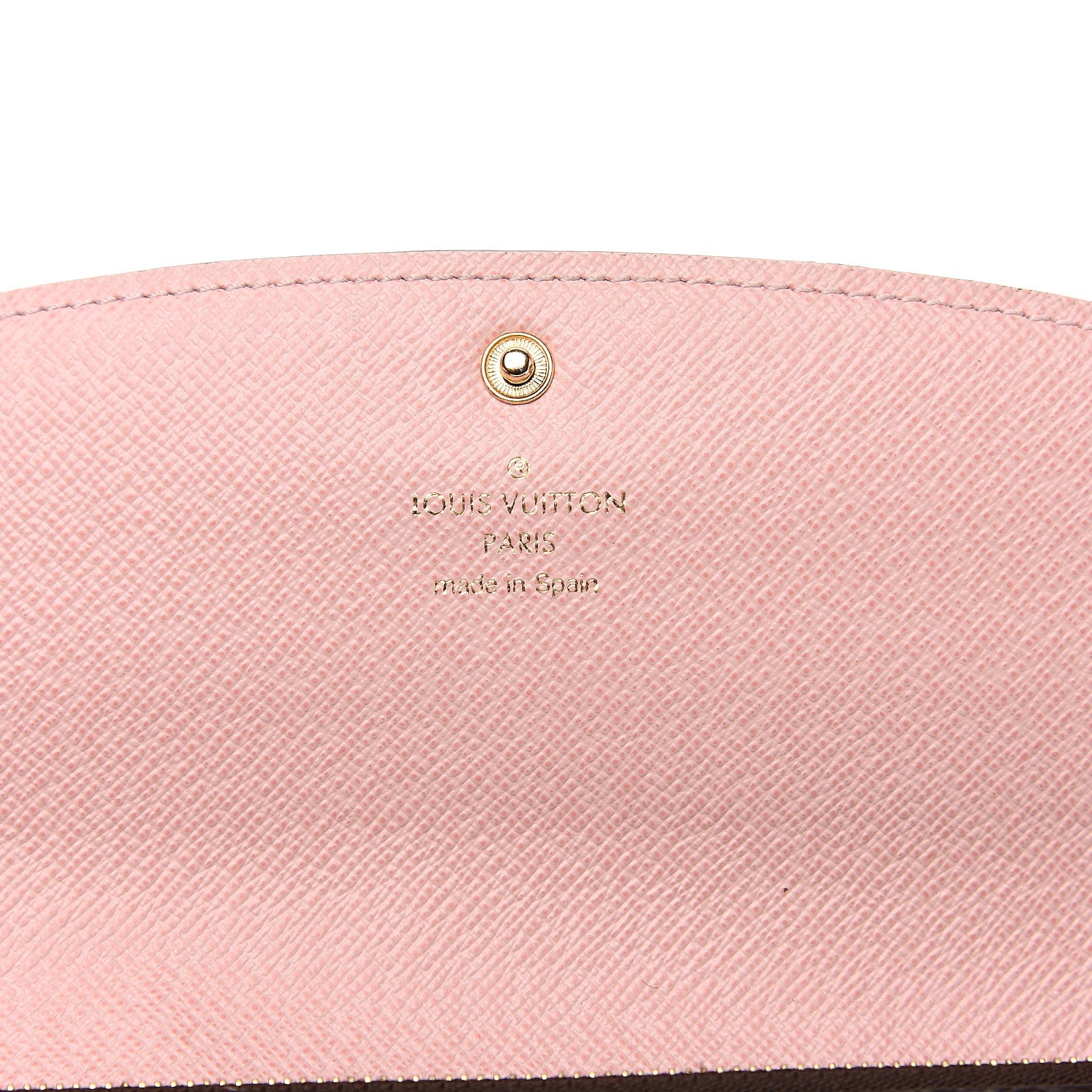 Louis Vuitton Monogram Emilie Wallet Rose Ballerine 5 of 6