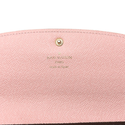 Louis Vuitton Monogram Emilie Wallet Rose Ballerine 5 of 6