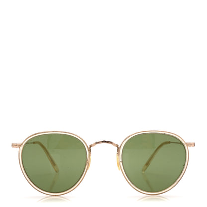 Oliver Peoples Metal Round MP-2 Sunglasses Green 2 of 7