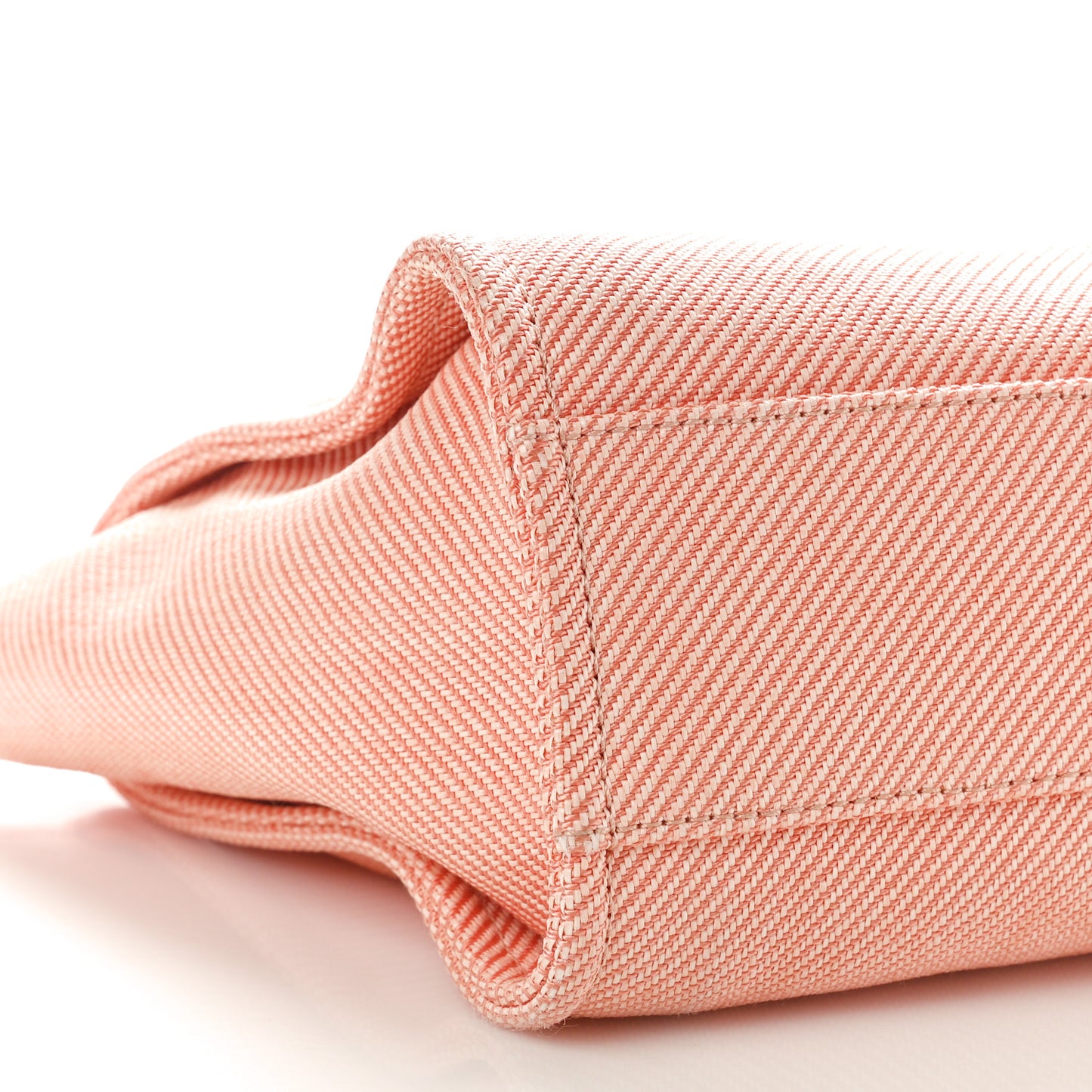 Mixed Fibers Small Deauville Tote Light Orange