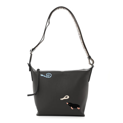 Loewe X Suna Fujita Calfskin Small Mandragora Cubi Crossbody Anthracite 1 of 9