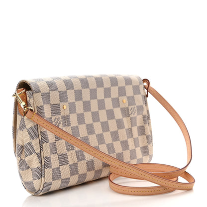 Louis Vuitton Damier Azur Favorite MM 3 of 11