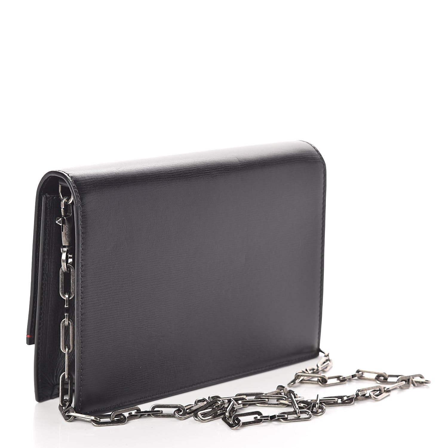 Valentino Garavani Calfskin VCase Shoulder Bag Black 3 of 9
