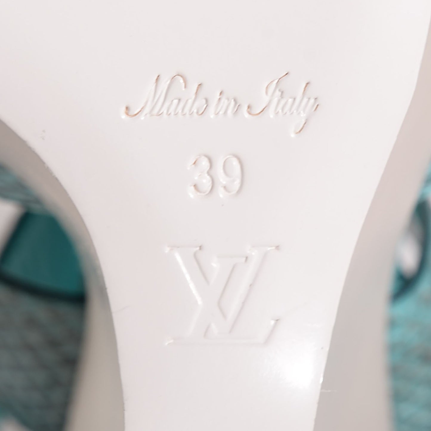 Python Wedges 39 Turquoise