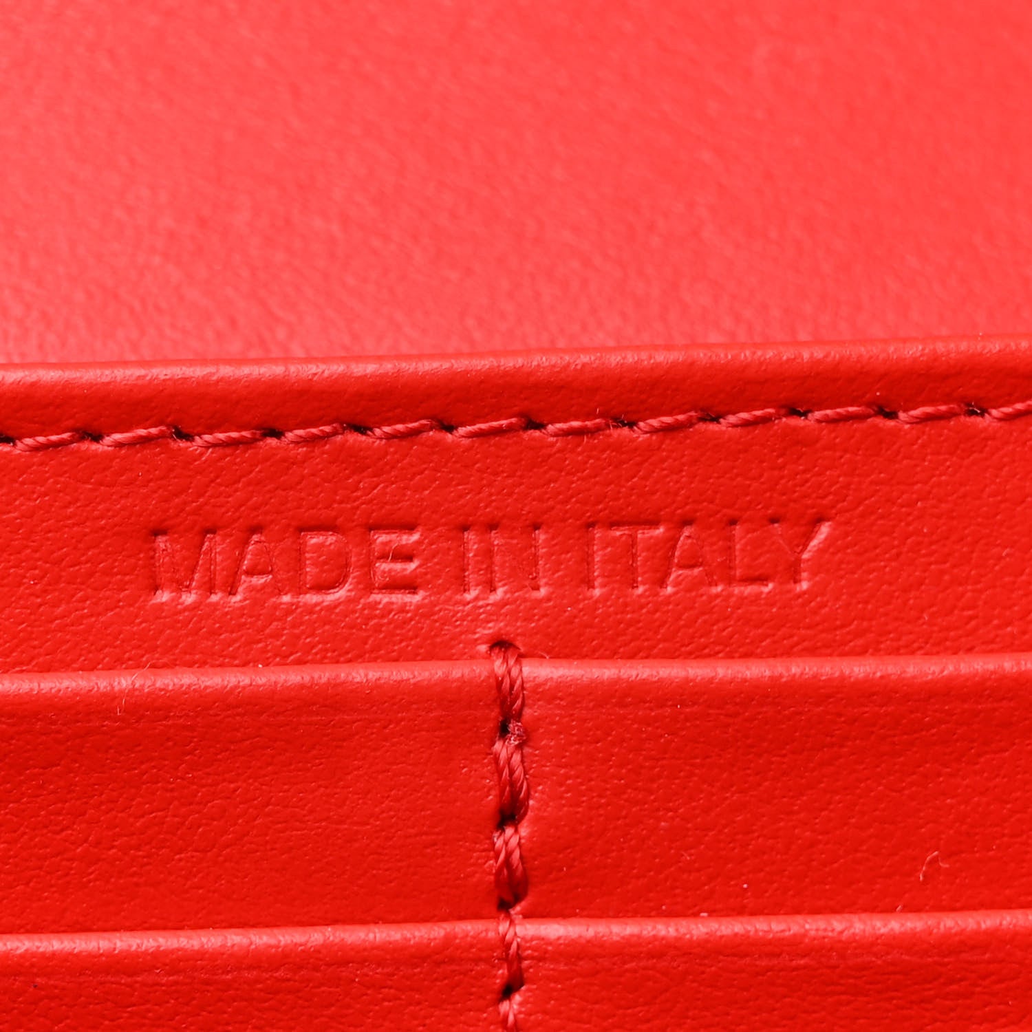 Christian Louboutin Calfskin Spikes Loubinthesky Paloma Clutch Red 7 of 12