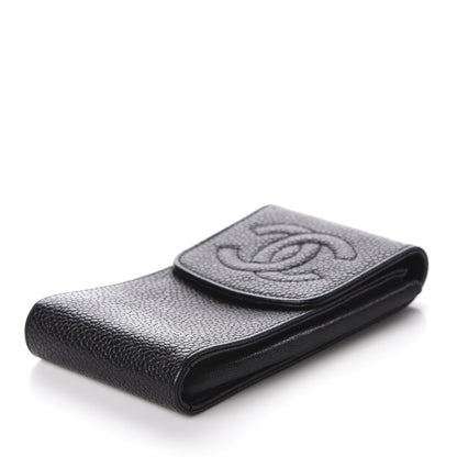 Chanel Caviar Timeless CC Key Holder Bag Charm Black 9 of 11