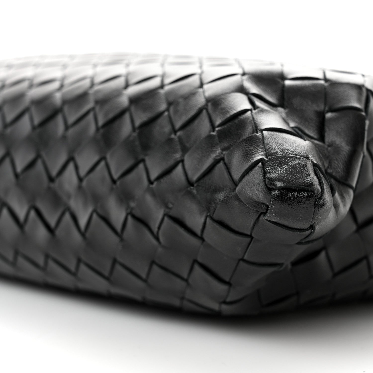 Bottega Veneta Calfskin Intrecciato Small Hop Black 10 of 10