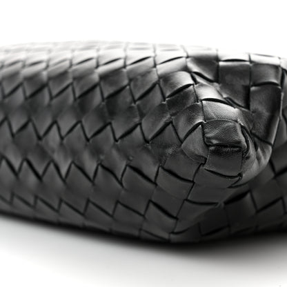 Bottega Veneta Calfskin Intrecciato Small Hop Black 10 of 10