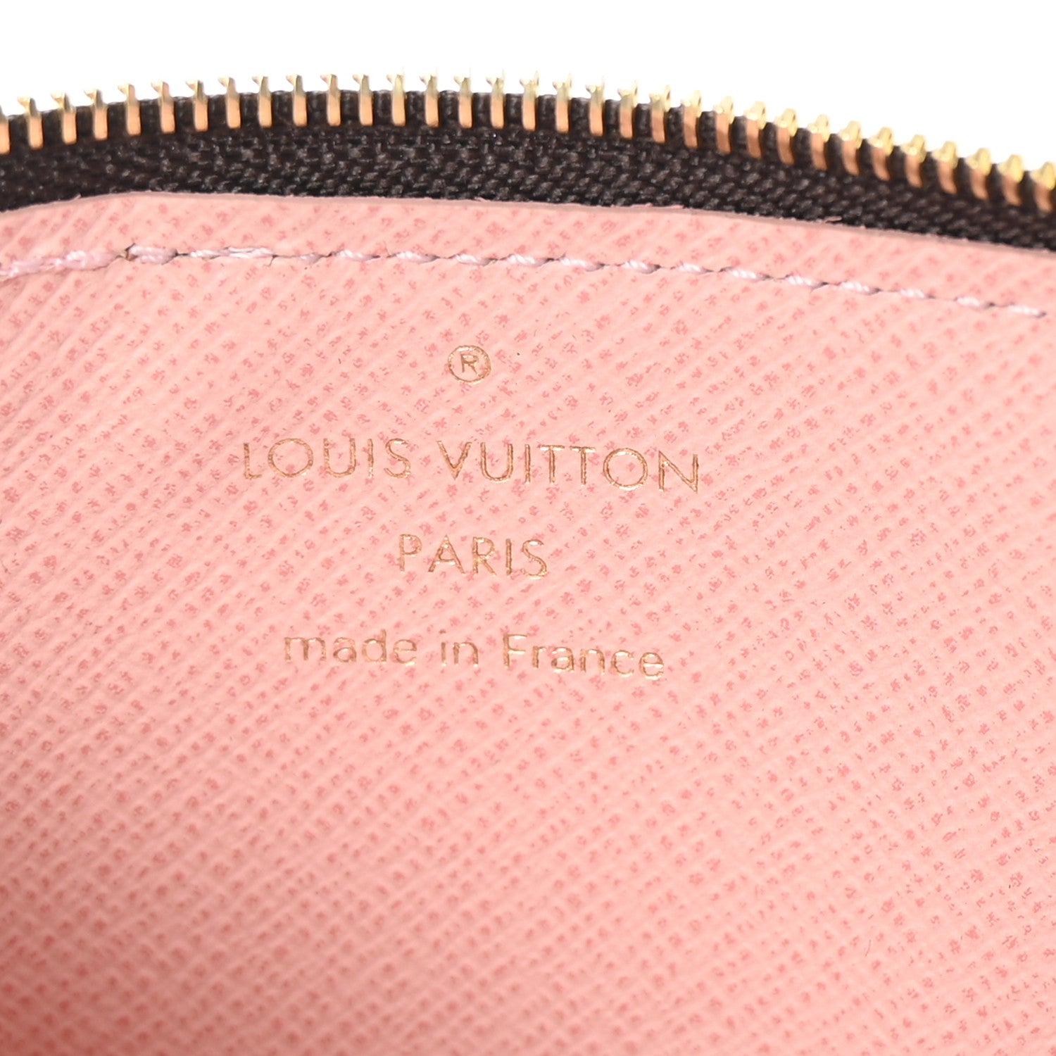 Louis Vuitton Damier Ebene Recto Verso Card Holder Rose Ballerine 6 of 6