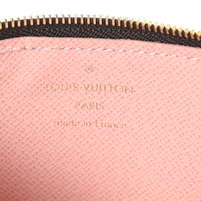 Louis Vuitton Damier Ebene Recto Verso Card Holder Rose Ballerine 6 of 6