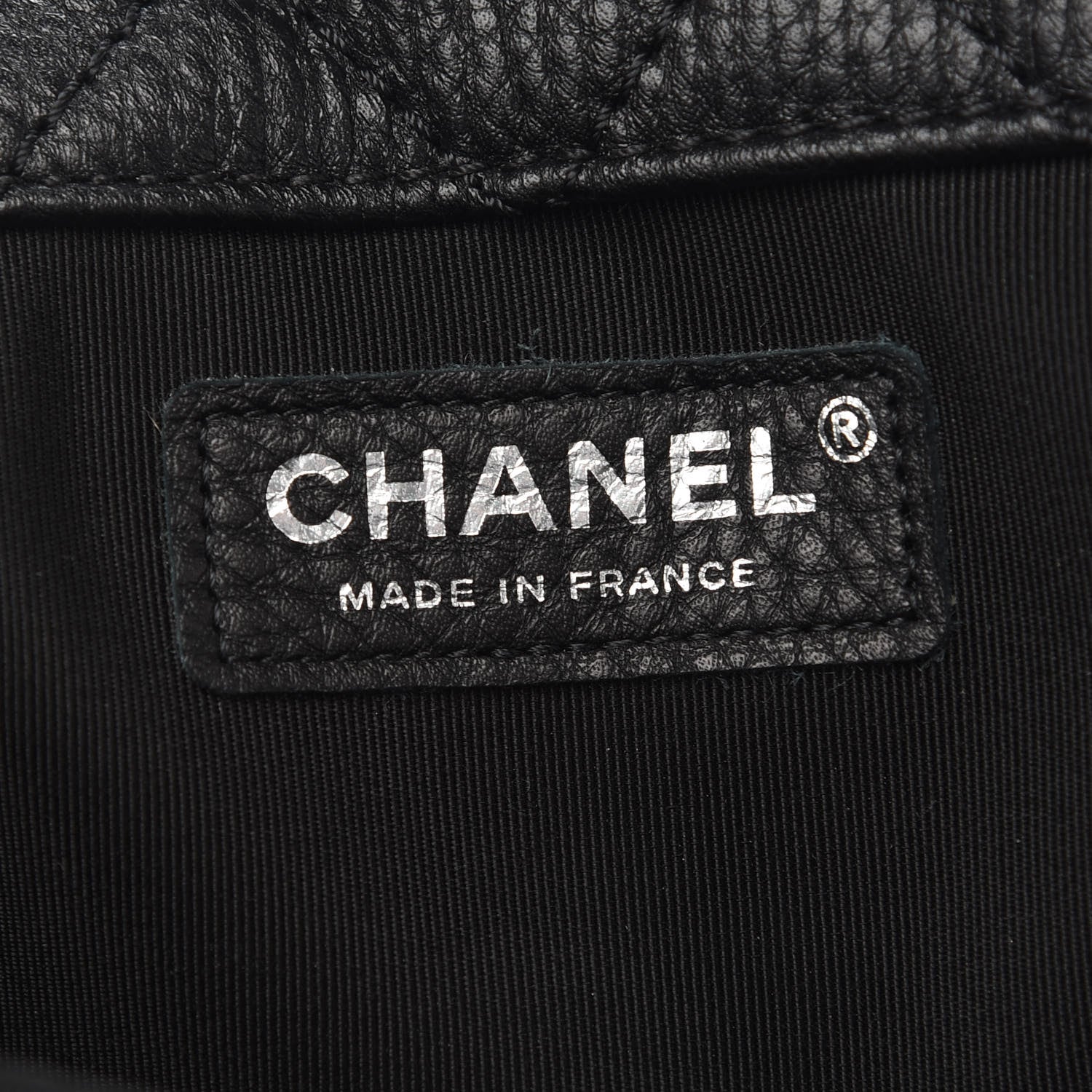 Chanel Calfskin Quilted XXL Travel Flap Bag Black 6 of 9