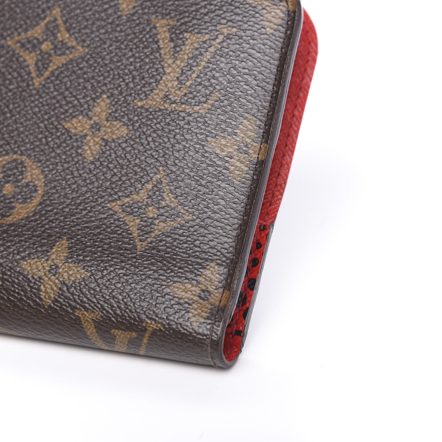 Monogram Kusama Waves Insolite Wallet Red