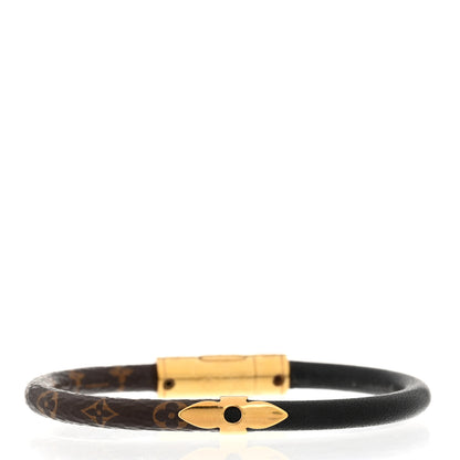 Louis Vuitton Monogram Daily Confidential Bracelet 17 Black 3 of 4