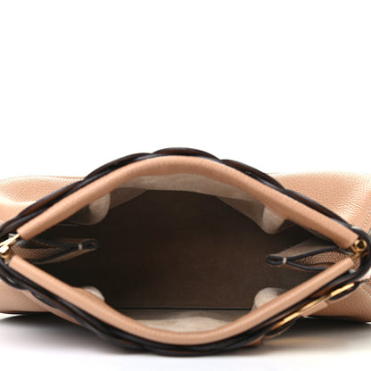 Chloe Grained Calfskin Darryl Clutch Cement Brown 5 of 7