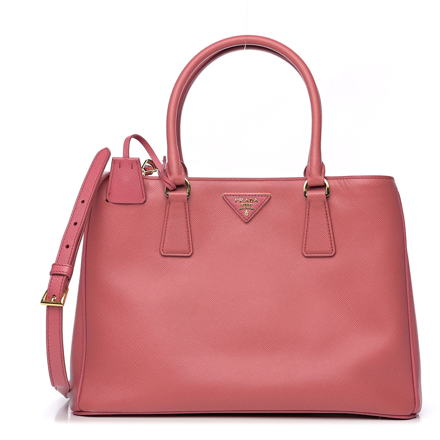 Saffiano Lux Medium Tote Bruyere