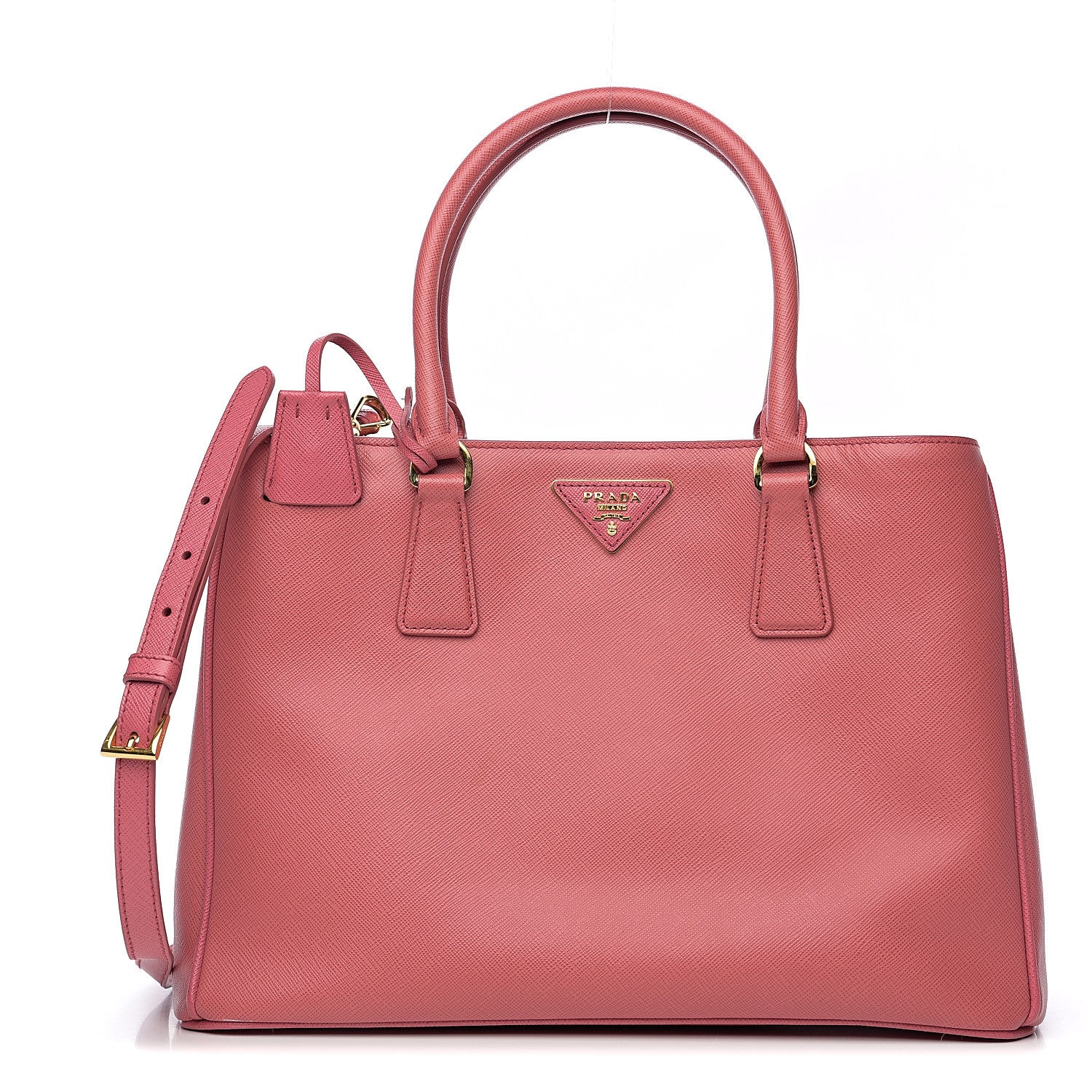 Prada Saffiano Lux Medium Tote Bruyere 1 of 8