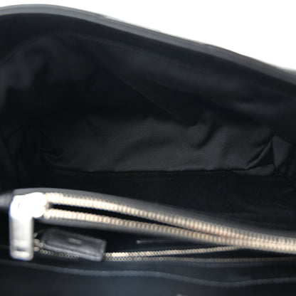 Saint Laurent Calfskin Y Quilted Monogram Medium Loulou Chain Satchel Black 5 of 11