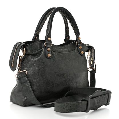 Balenciaga Agneau Giant 12 Gold Hardware Town Anthracite 4 of 13