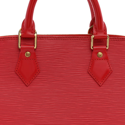 Louis Vuitton Epi Alma PM Castillan Red 7 of 15