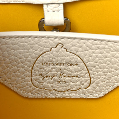 Louis Vuitton LV X YK Taurillon Capucines BB White 6 of 10