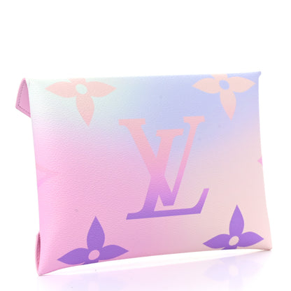 Louis Vuitton Monogram Giant Spring In The City Kirigami Pochette Set Sunrise Pastel Midnight Fuchsia Sunset Kaki 4 of 10