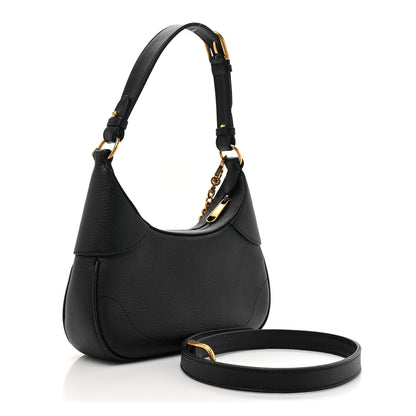 Gucci Goatskin Small Aphrodite Shoulder Bag Black 2 of 10