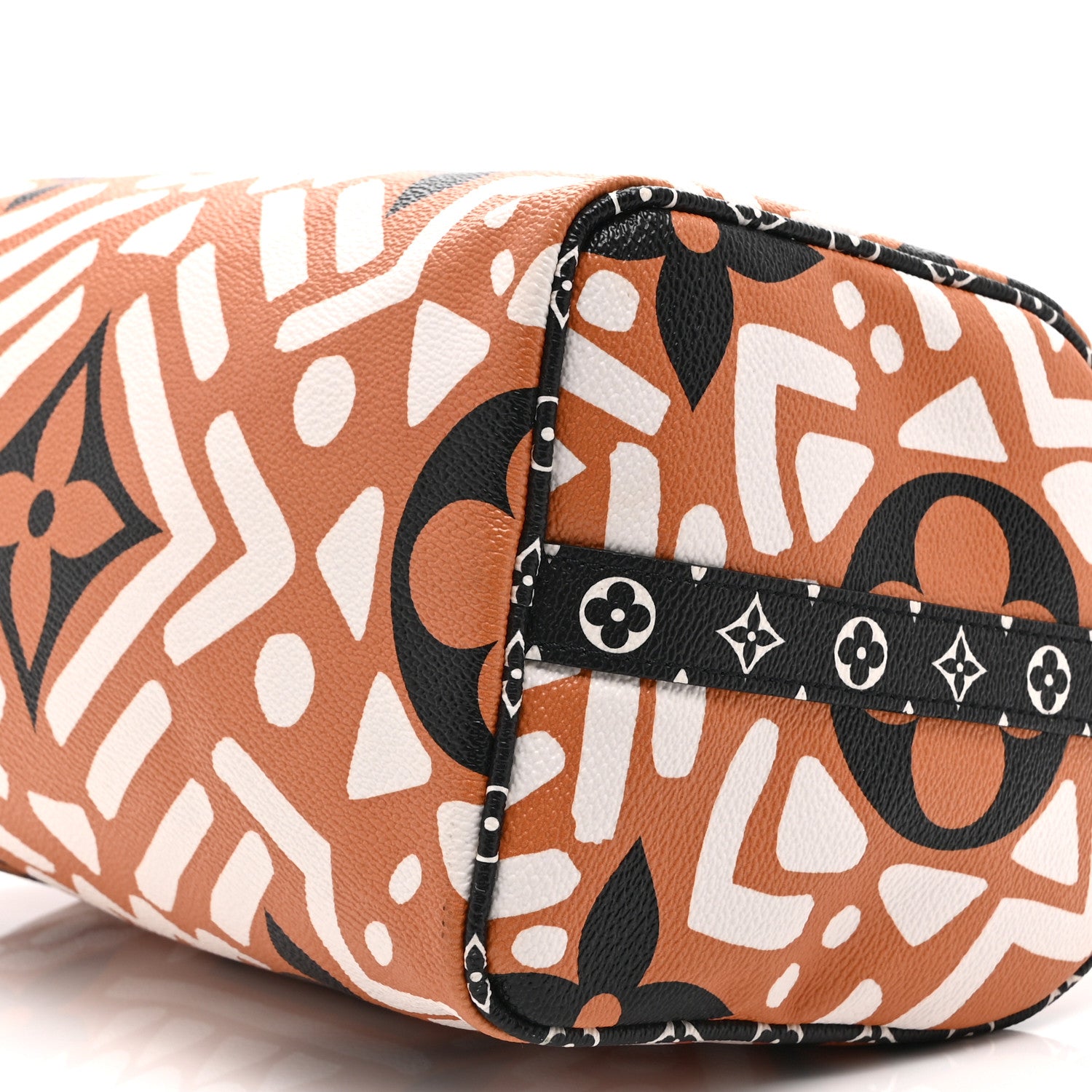 Louis Vuitton Monogram Giant Crafty Speedy Bandouliere 25 Creme Caramel 9 of 9