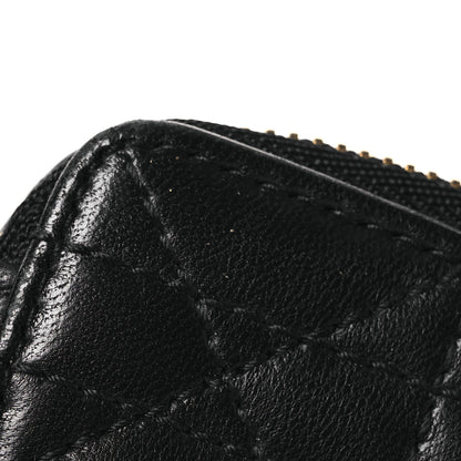 Christian Dior Calfskin Cannage Mini Caro Jewelry Case Black 8 of 9
