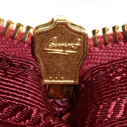 Prada Saffiano Lux Small Double Zip Tote Peonia 10 of 10