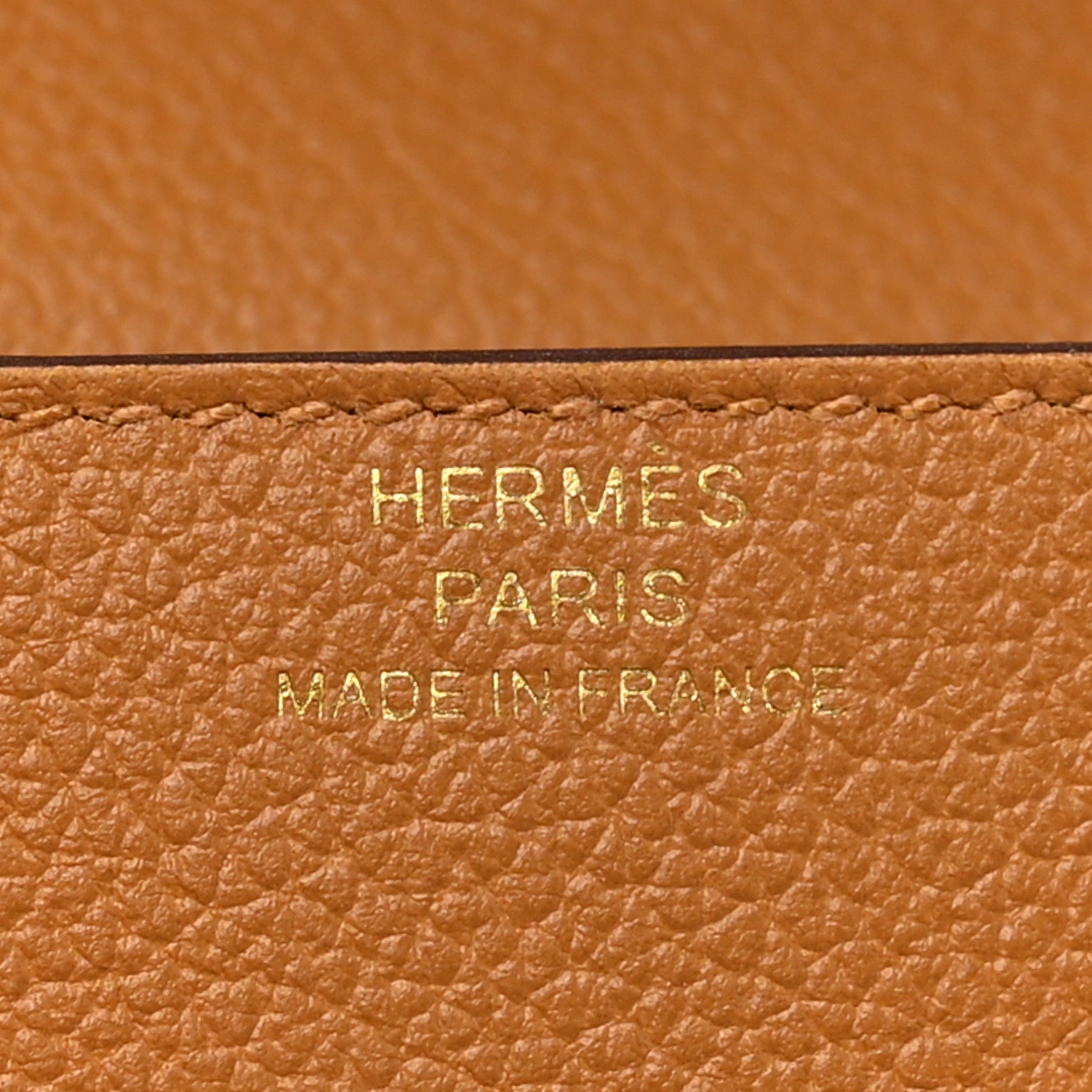 Hermes Evercolor Roulis Slim Wallet Caramel 6 of 11