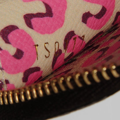 Louis Vuitton Monogram Leopard Coeur Heart Coin Purse Blanc Corail 8 of 8