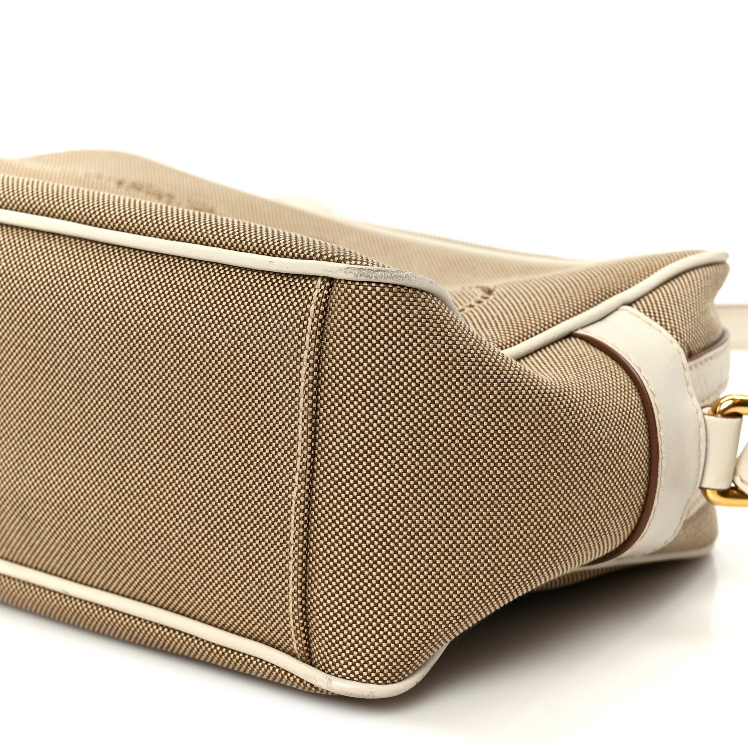 Prada Jacquard Logo Camera Bag Corda Talco 11 of 11