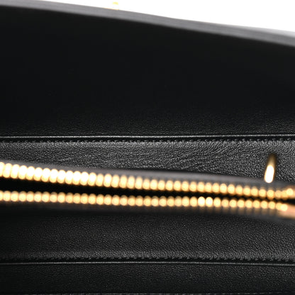 Celine Satinated Calfskin Mini 16 Top Handle Bag Black 5 of 12