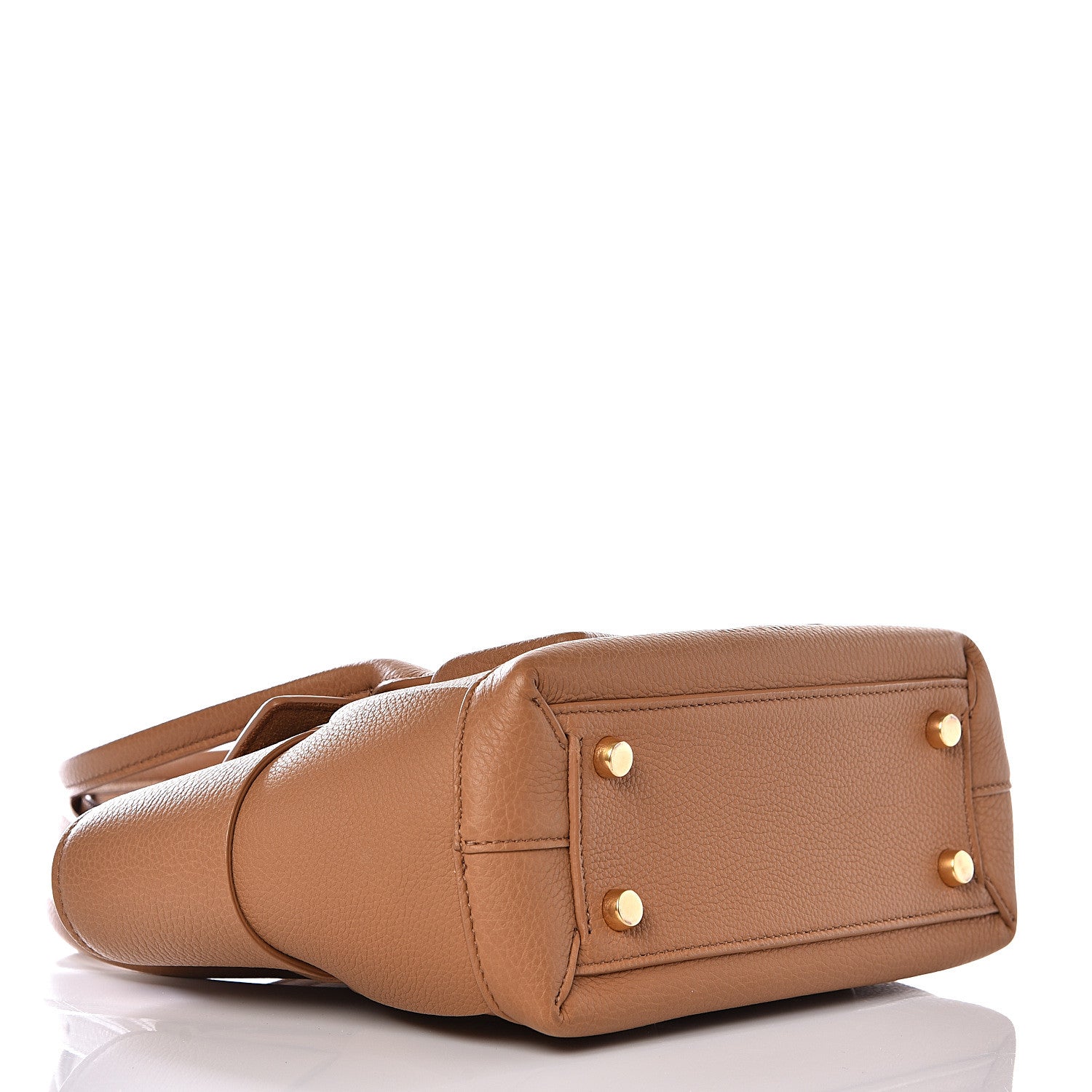 Bottega Veneta Grained Calfskin Maxi Intrecciato Arco 29 Tan 3 of 7