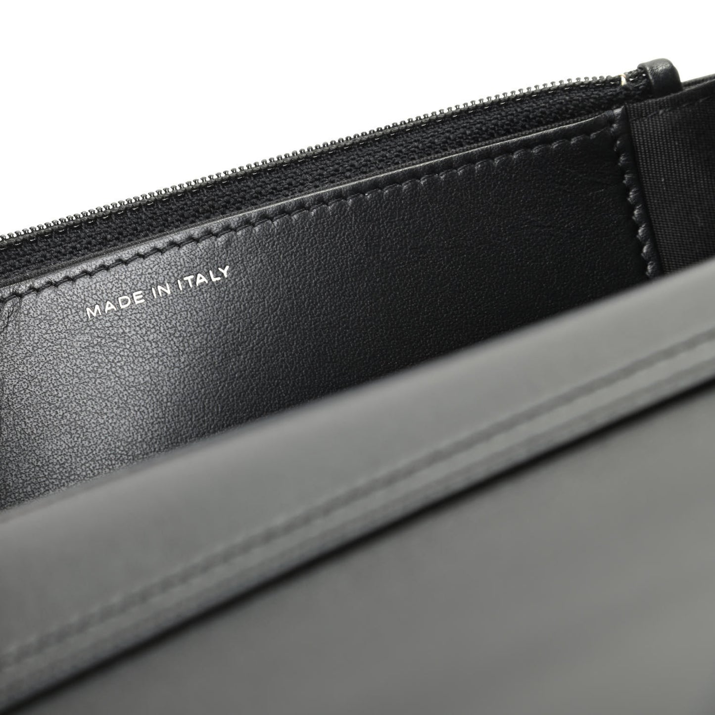 Caviar Camellia Embossed Wallet On Chain WOC Black