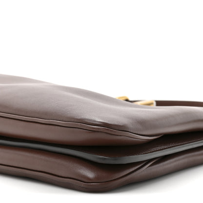 Fendi Vitello Large Soft Peekaboo Crosta Mogano 20 of 25