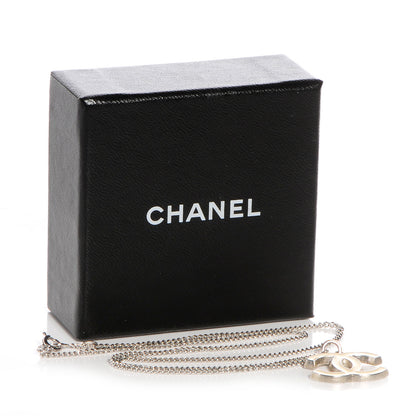 Chanel Enamel CC Necklace Beige 7 of 7