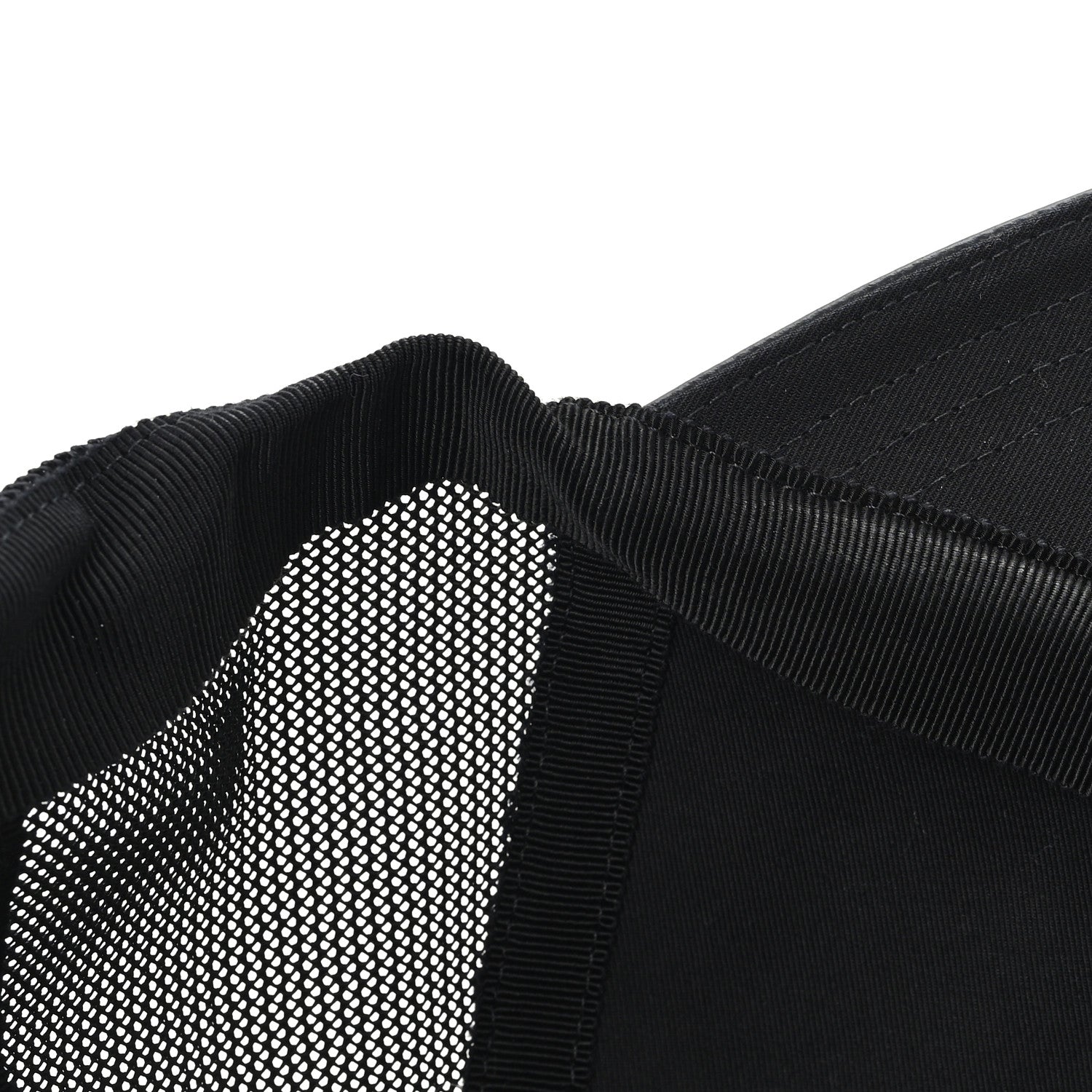 Burberry Cotton Mesh Horseferry Logo Baseball Cap L Black 9 of 9