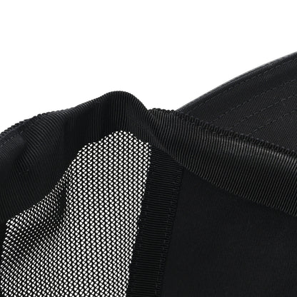 Burberry Cotton Mesh Horseferry Logo Baseball Cap L Black 9 of 9