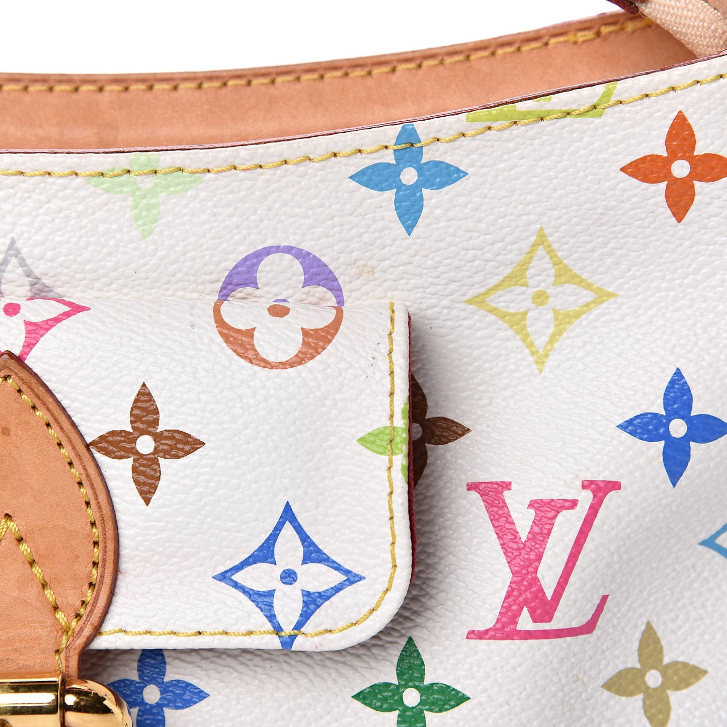Monogram Multicolor Eliza White