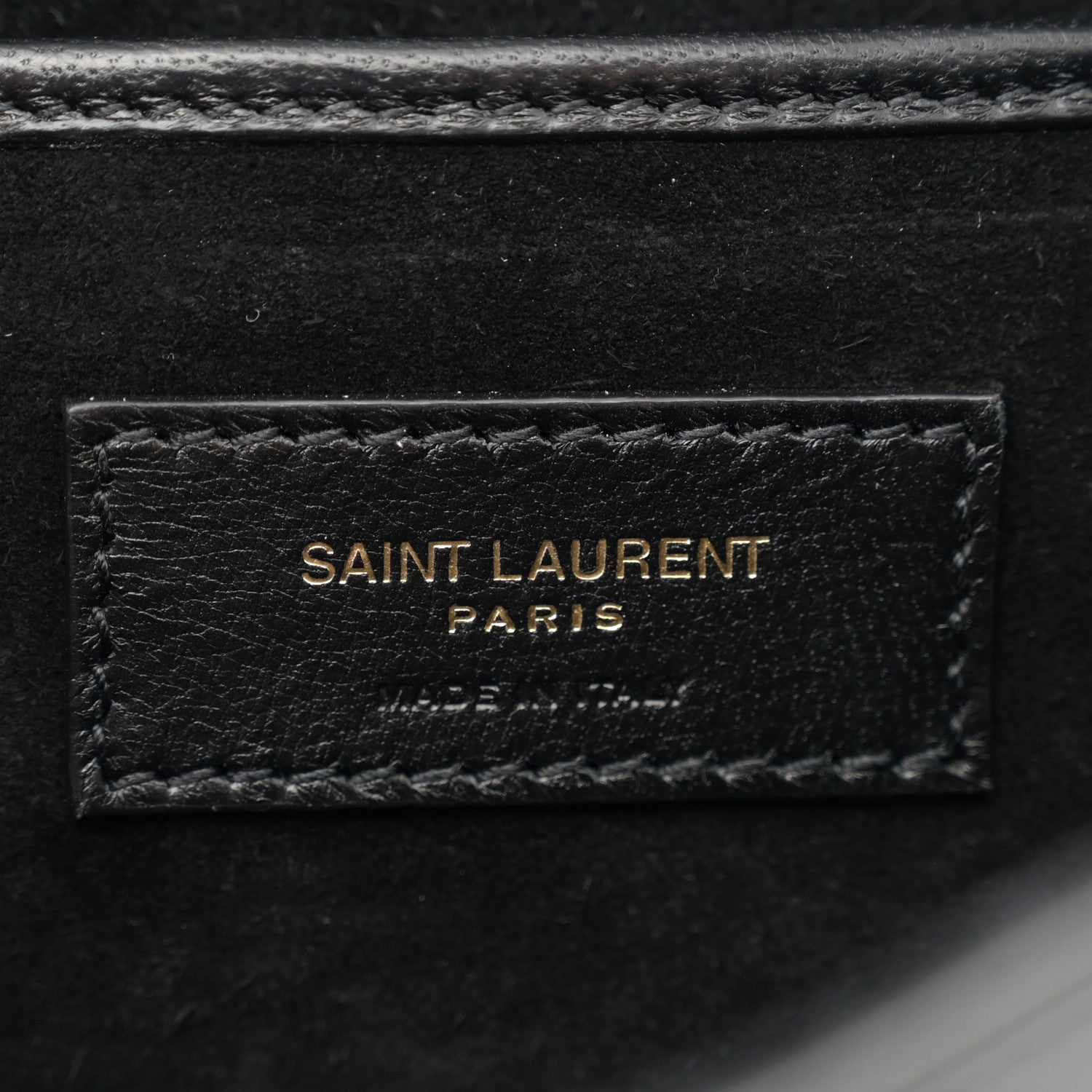 Saint Laurent Smooth Calfskin Small Charlie Shoulder Bag Black 6 of 12
